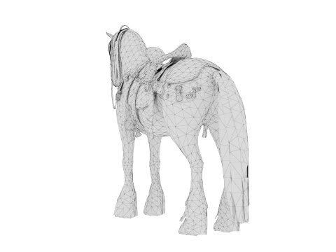 Thunder Horse 3D Model