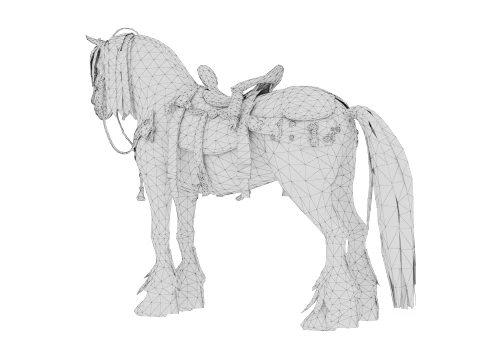 Thunder Horse 3D Model