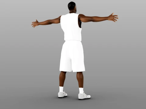 Basketball Player 3D Model