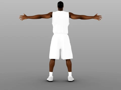 Basketball Player 3D Model