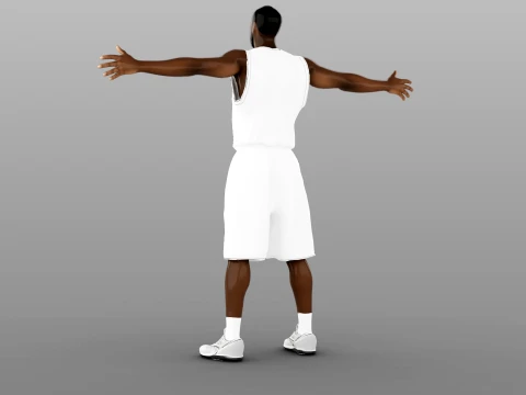 Basketball Player 3D Model
