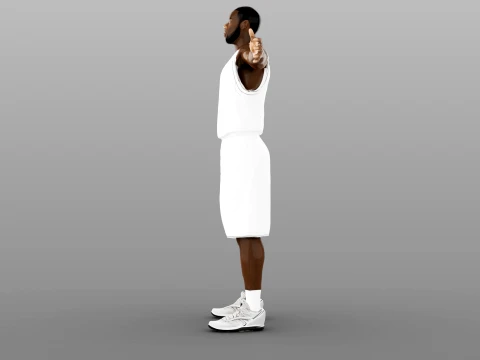 Basketball Player 3D Model