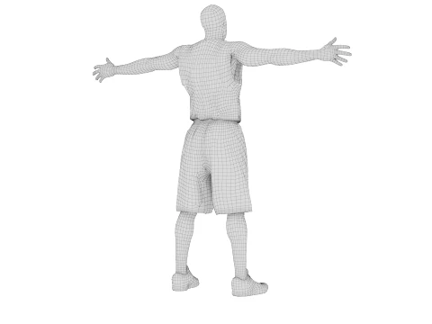 Basketball Player 3D Model