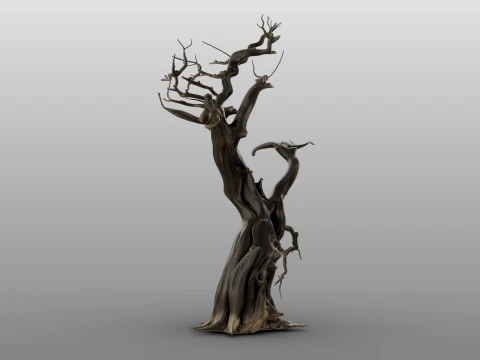Burnt Tree 3D Model