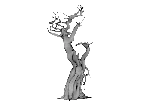Burnt Tree 3D Model