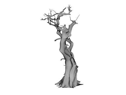 Burnt Tree 3D Model