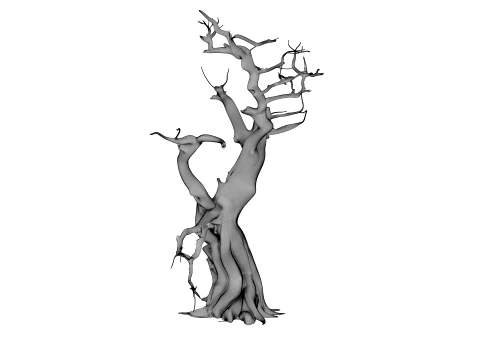 Burnt Tree 3D Model