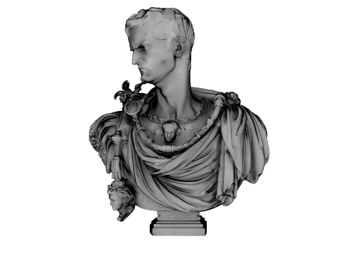 Caligula Roman Emperor 3D Model
