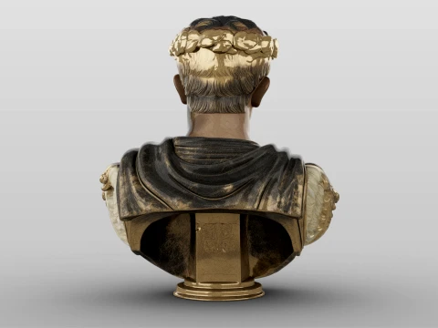 Caligula Roman Emperor 3D Model