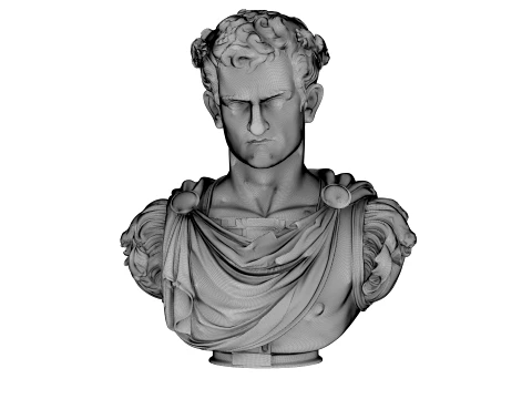Caligula Roman Emperor 3D Model