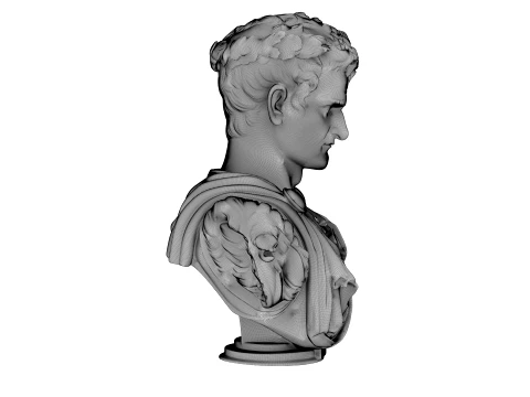 Caligula Roman Emperor 3D Model