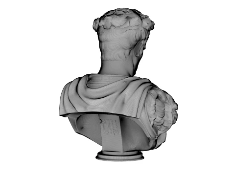 Caligula Roman Emperor 3D Model