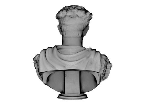 Caligula Roman Emperor 3D Model