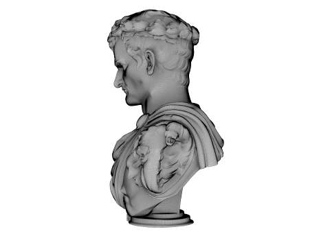 Caligula Roman Emperor 3D Model