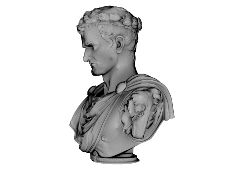 Caligula Roman Emperor 3D Model