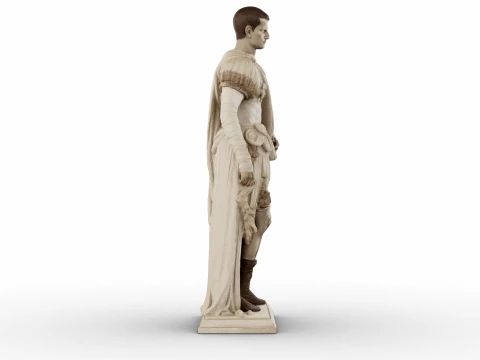 Caligula Roman Emperor 3D Model