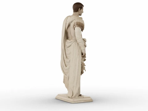 Caligula Roman Emperor 3D Model