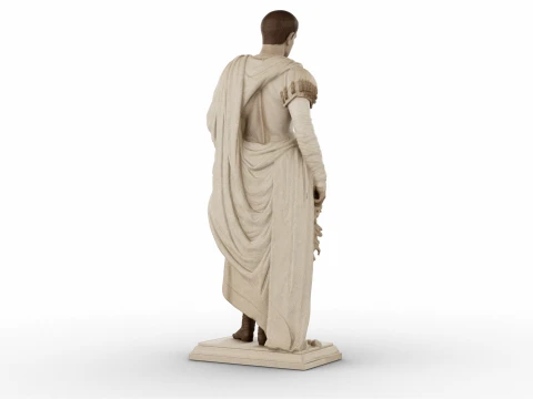 Caligula Roman Emperor 3D Model