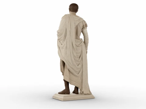 Caligula Roman Emperor 3D Model
