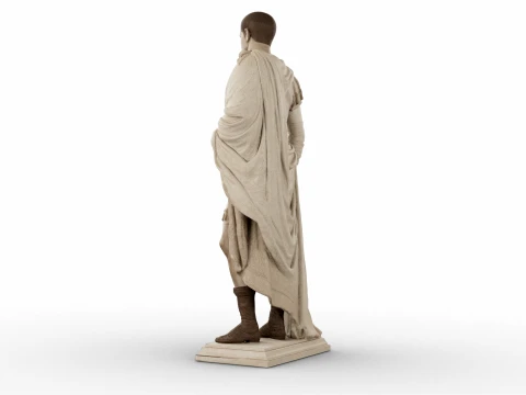 Caligula Roman Emperor 3D Model