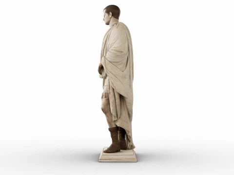 Caligula Roman Emperor 3D Model