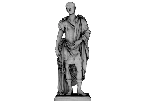 Caligula Roman Emperor 3D Model