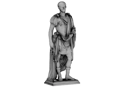Caligula Roman Emperor 3D Model