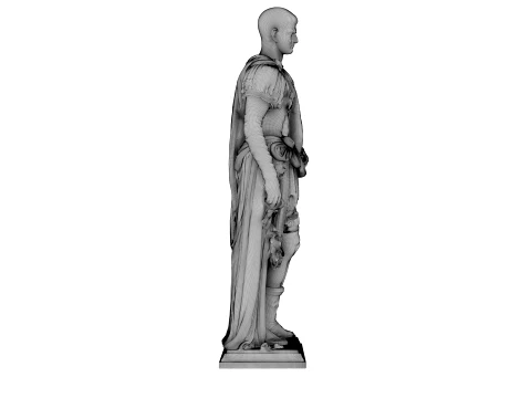 Caligula Roman Emperor 3D Model