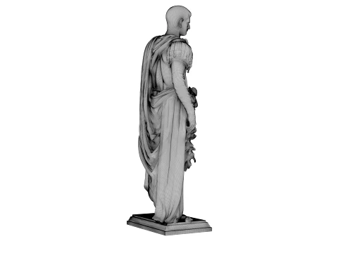 Caligula Roman Emperor 3D Model
