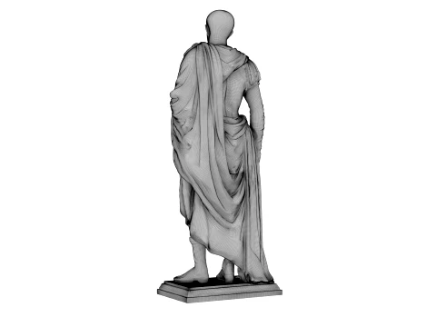 Caligula Roman Emperor 3D Model