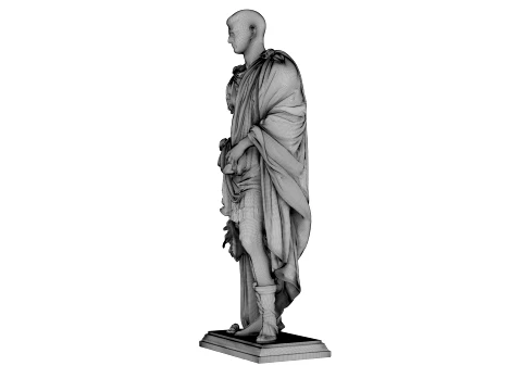 Caligula Roman Emperor 3D Model