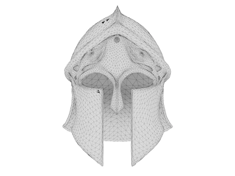 Ironcrest Helmet 3D Model