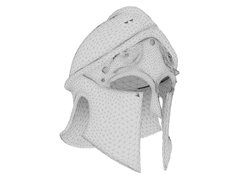 Ironcrest Helmet 3D Model