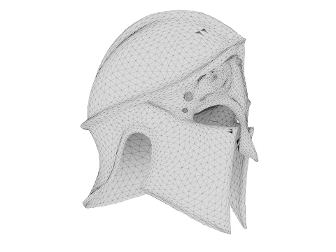 Ironcrest Helmet 3D Model
