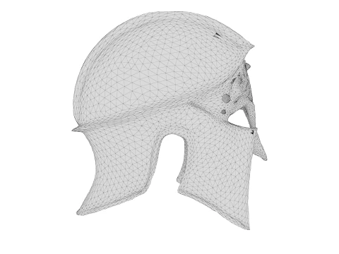 Ironcrest Helmet 3D Model
