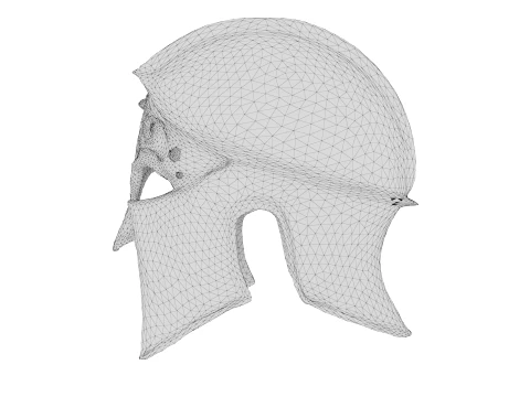 Ironcrest Helmet 3D Model