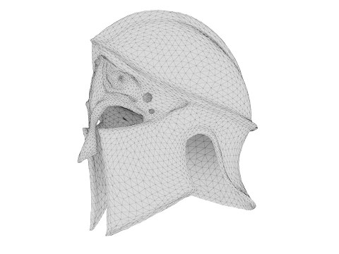 Ironcrest Helmet 3D Model