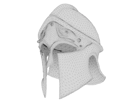Ironcrest Helmet 3D Model