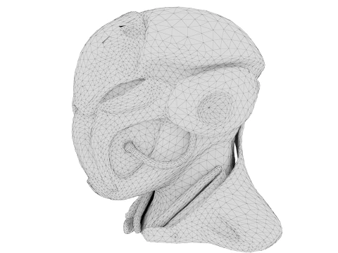 Rustbound Scifi Helmet 3D Model