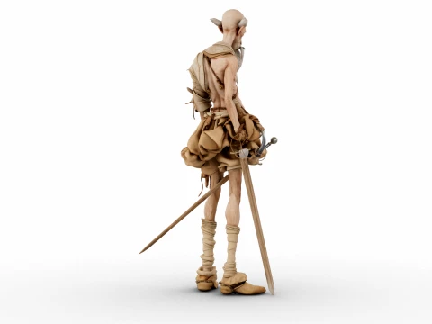 Don Quixote 3D Model