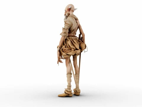 Don Quixote 3D Model