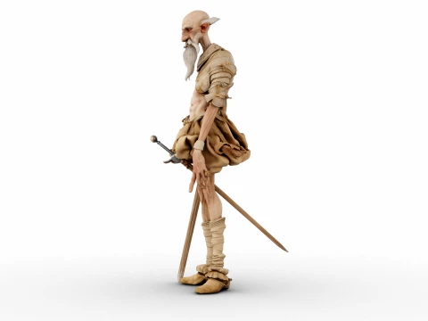 Don Quixote 3D Model
