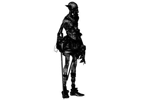 Don Quixote 3D Model