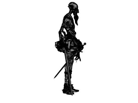 Don Quixote 3D Model