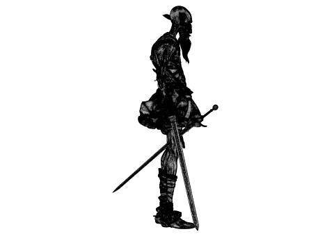 Don Quixote 3D Model