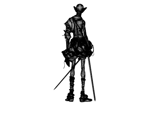Don Quixote 3D Model