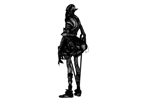 Don Quixote 3D Model