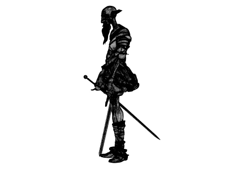Don Quixote 3D Model