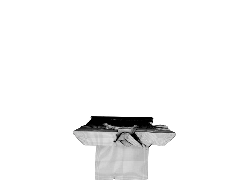 Wooden Coffee Table 3D Model
