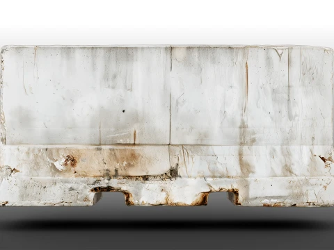 Jersey Barrier 3D Model